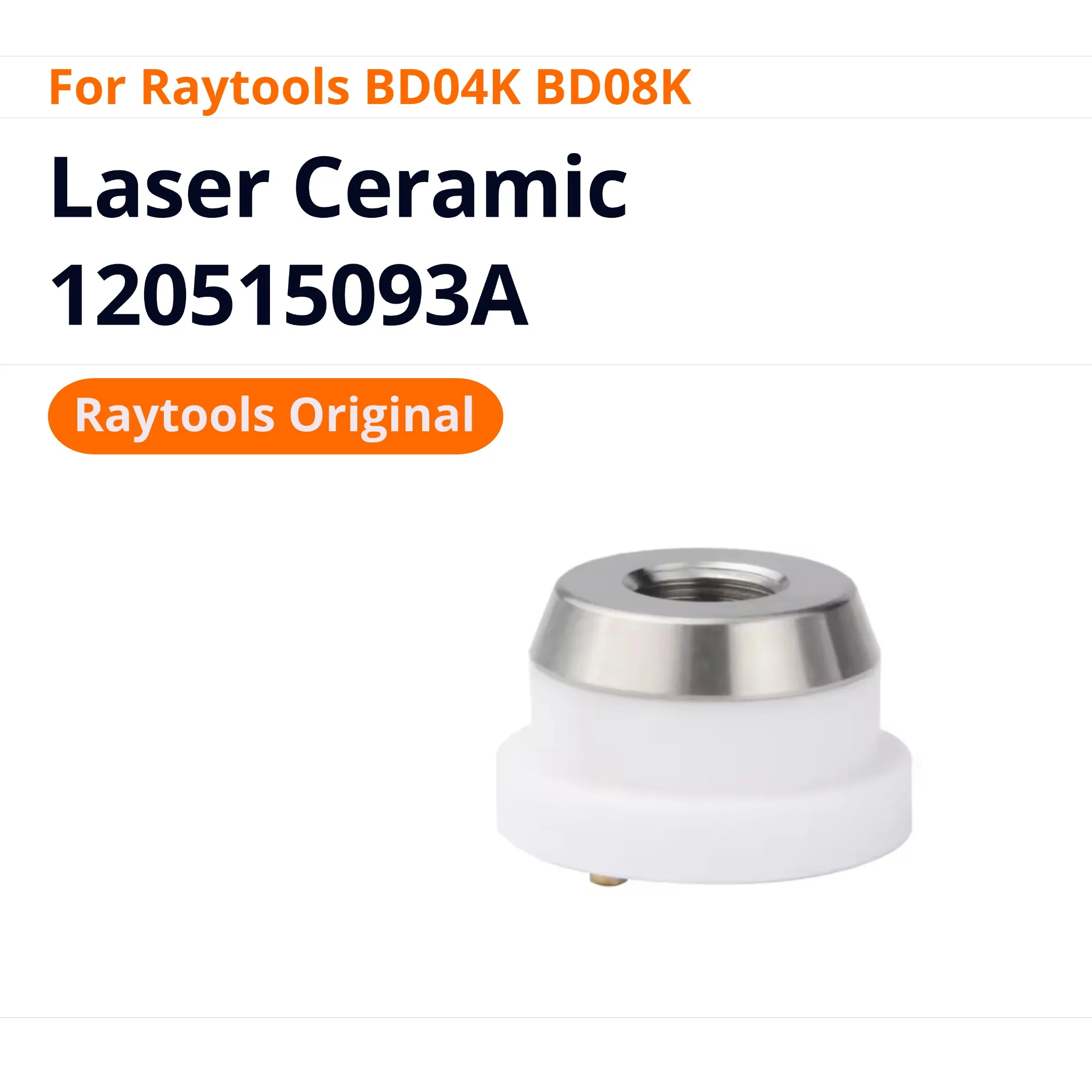Оригинальный лазерный керамический держатель насадки Raytools D21.4 H12.9 M8 для Raytools BD04K BD08K 3D лазерная режущая головка 120515093A
Оригинальный лазерный керамический держатель насадки Raytools D21.4 H12.9 M8 для Raytools BD04K BD08K 3D лазерная режущая головка 120515093A