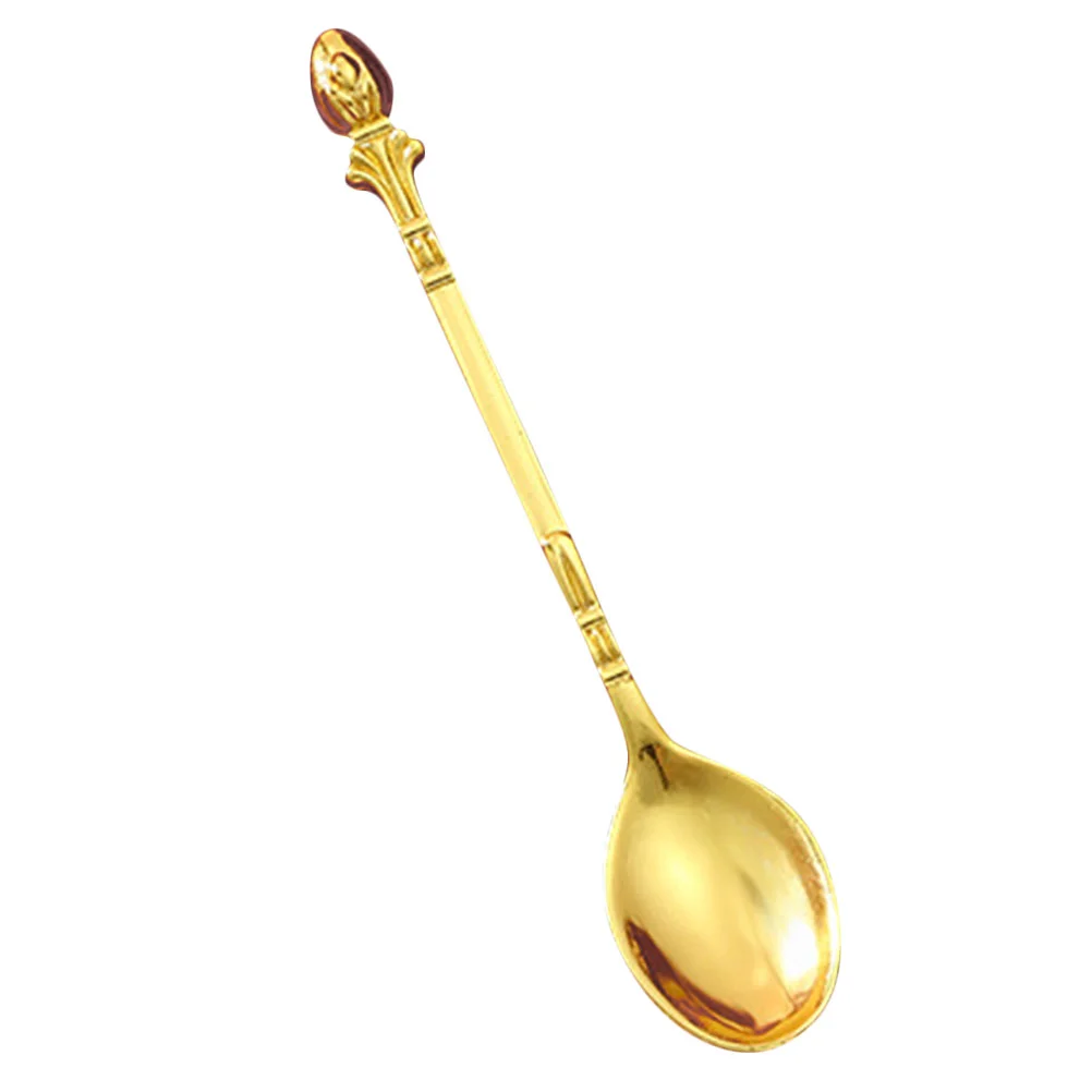 Appetizer Dessert Spoon Espresso Demitasse Desert Mini Golden Alloy Coffee Spoons
Appetizer Dessert Spoon Espresso Demitasse Desert Mini Golden Alloy Coffee Spoons