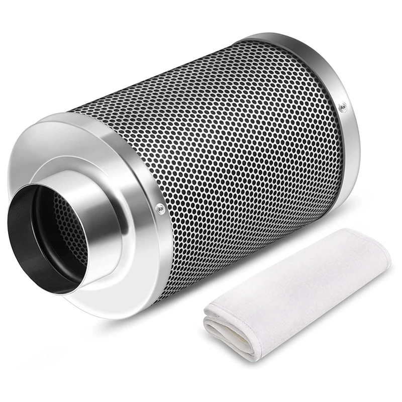 4 Inch Air Carbon Filter Odor Control, Reversible Flange, Pre-Filter Included, Smelliness Scrubber Parts For Grow Tent Rooms
4 Inch Air Carbon Filter Odor Control, Reversible Flange, Pre-Filter Included, Smelliness Scrubber Parts For Grow Tent Rooms