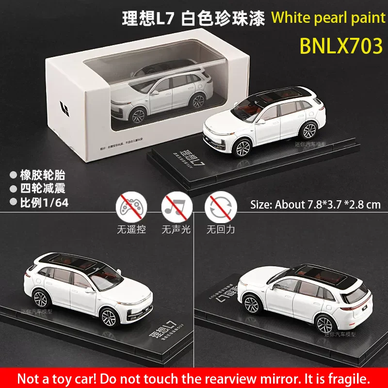 Bburago Diecast Alloy 1:64 Li Auto L6/L7/L8/L9/ONE Simulation Car Model Ornament Souvenir Display Collection Hobby Gift
Bburago Diecast Alloy 1:64 Li Auto L6/L7/L8/L9/ONE Simulation Car Model Ornament Souvenir Display Collection Hobby Gift