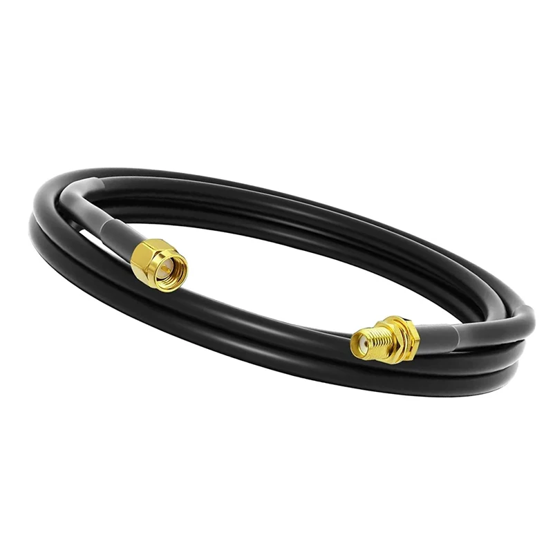 The RG58 SMA male and female head external screw inner hole to internal screw inner pin 50-3 adapter line is an extension cable
The RG58 SMA male and female head external screw inner hole to internal screw inner pin 50-3 adapter line is an extension cable