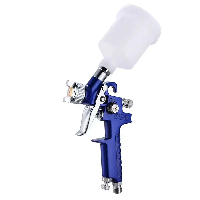 H2000 Mini Pneumatic Spray Gun 0.8mm/1.0mm Nozzle Stainless Steel Car Repair for Automotive Paint Spraying
H2000 Mini Pneumatic Spray Gun 0.8mm/1.0mm Nozzle Stainless Steel Car Repair for Automotive Paint Spraying