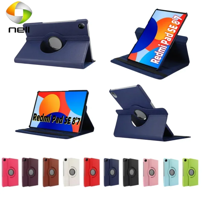 Вращающиеся на 360 градусов чехлы для планшетов для Xiaomi Redmi Pad SE 8'7, чехол 4G 2024, подставка для Xiaomi Pad SE 8 7, чехол для планшетов, чехол
Вращающиеся на 360 градусов чехлы для планшетов для Xiaomi Redmi Pad SE 8'7, чехол 4G 2024, подставка для Xiaomi Pad SE 8 7, чехол для планшетов, чехол