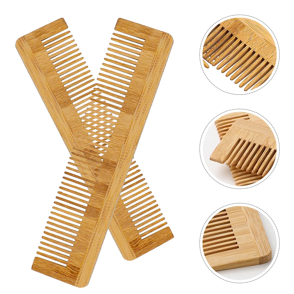 10 Pcs Portable Bamboo Comb Hairdressing Styling Combs Women Detangling for Tool Small
10 Pcs Portable Bamboo Comb Hairdressing Styling Combs Women Detangling for Tool Small
