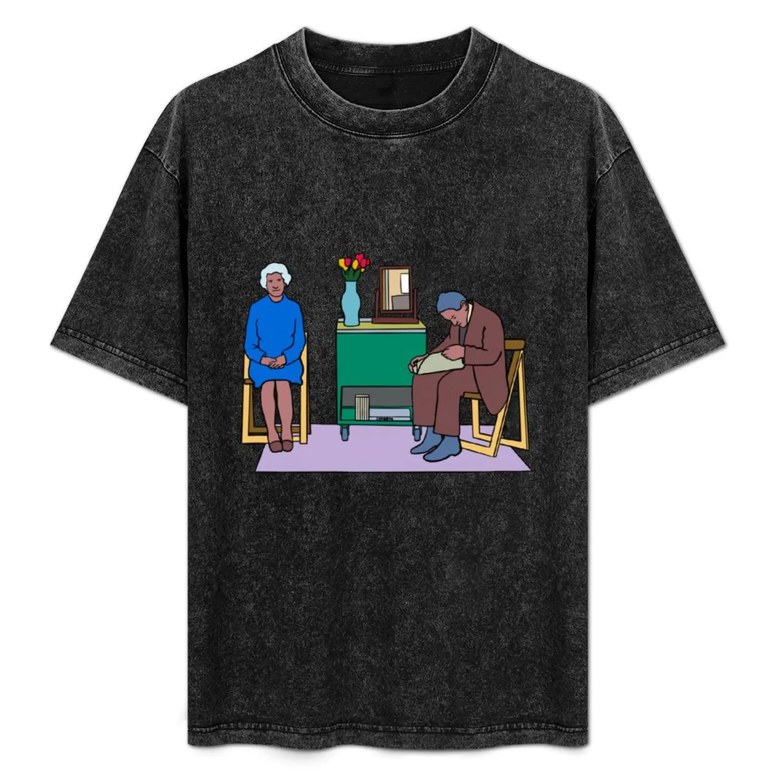 David Hockney - Old Couple T-Shirt Thanksgiving Day Tee Top
David Hockney - Old Couple T-Shirt Thanksgiving Day Tee Top