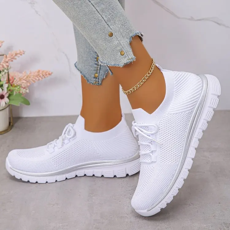 Women's Breathable Mesh Sneakers Lace-Up Flat Heel Walking Shoes Non-Slip Comfortable for Running Gym Casual Daily Wear
Women's Breathable Mesh Sneakers Lace-Up Flat Heel Walking Shoes Non-Slip Comfortable for Running Gym Casual Daily Wear