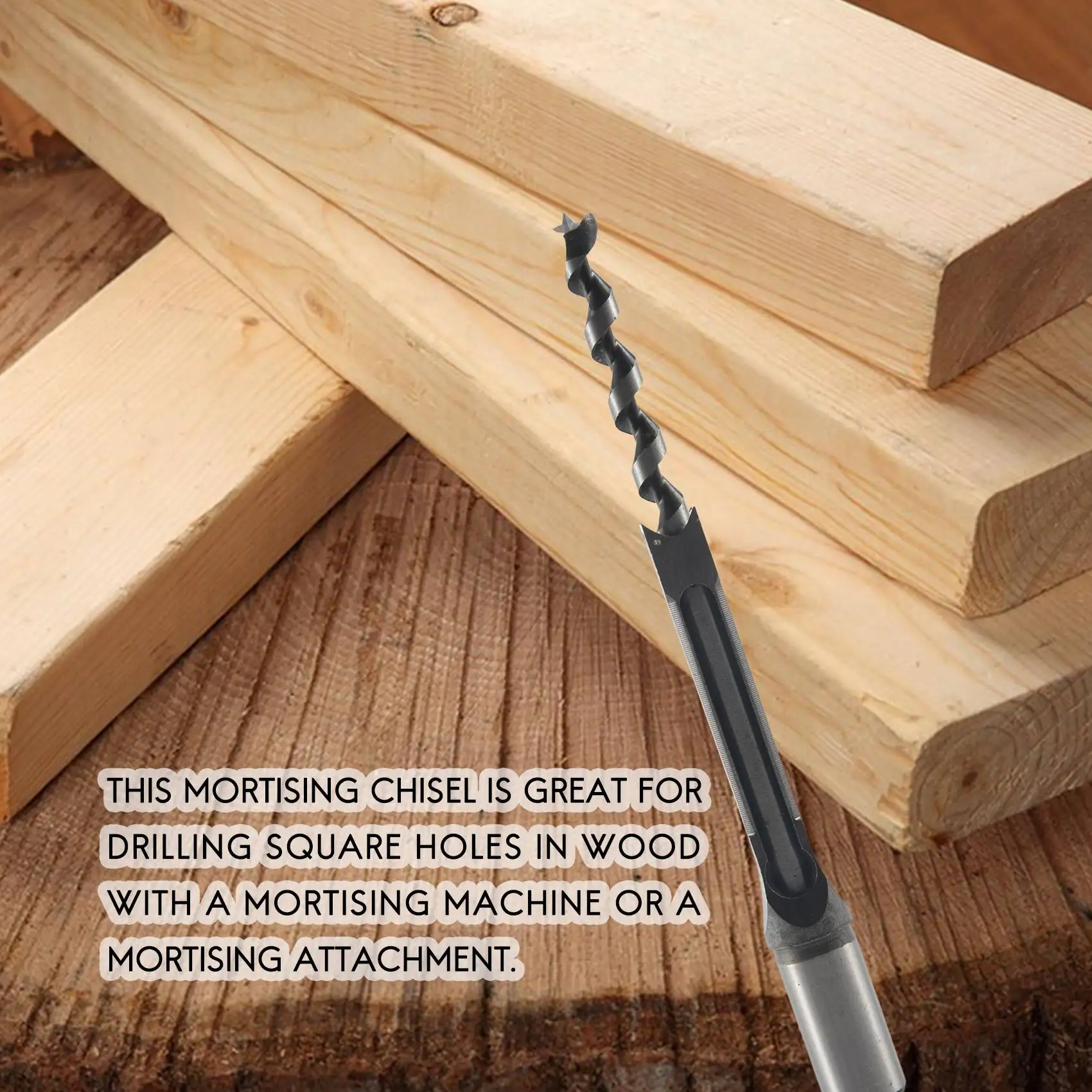 ABLG 4Pcs Woodworking Square Hole Drill Bits Wood Mortising Chisel Set Mortise Chisel Bit Kits Woodworking Hole Saw Sets With Tw
ABLG 4Pcs Woodworking Square Hole Drill Bits Wood Mortising Chisel Set Mortise Chisel Bit Kits Woodworking Hole Saw Sets With Tw