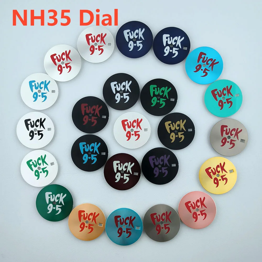 New 28.5mm NH35 dial Custom logo No luminous Dial watch dial suitable for NH35 NH36 movement watch accessories repair tools
New 28.5mm NH35 dial Custom logo No luminous Dial watch dial suitable for NH35 NH36 movement watch accessories repair tools