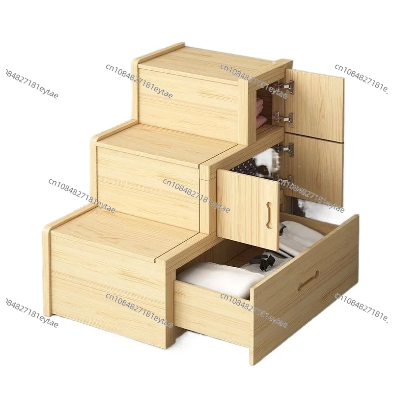 Solid Wood Ladder Stool Cabinet with Drawer Storage for Balcony Bedside
Solid Wood Ladder Stool Cabinet with Drawer Storage for Balcony Bedside