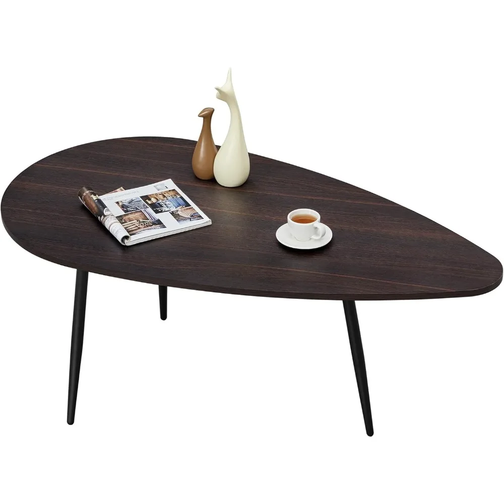 Oval Coffee Table Espresso Wood Mid Century Modern Coffee Tables Unique Retro Farmhouse Accent Center Sofa Rustic Table for Liv
Oval Coffee Table Espresso Wood Mid Century Modern Coffee Tables Unique Retro Farmhouse Accent Center Sofa Rustic Table for Liv