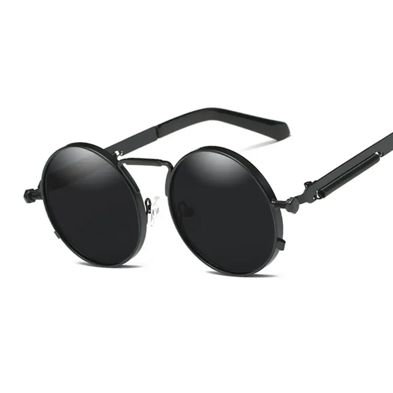 Women Transparent Men Round Steampunk Classic Brand Designer Mirror Sunglasses Fashion Clear Lens Optics chain Sun Glasses Frame
Women Transparent Men Round Steampunk Classic Brand Designer Mirror Sunglasses Fashion Clear Lens Optics chain Sun Glasses Frame