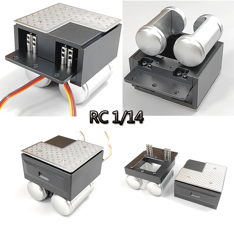 RC Model 1/14 For Volvo For Tamiya Upgrade Metal Simulated Battery Box, Can Install Servo Truck DIY Accessory Toy
RC Model 1/14 For Volvo For Tamiya Upgrade Metal Simulated Battery Box, Can Install Servo Truck DIY Accessory Toy