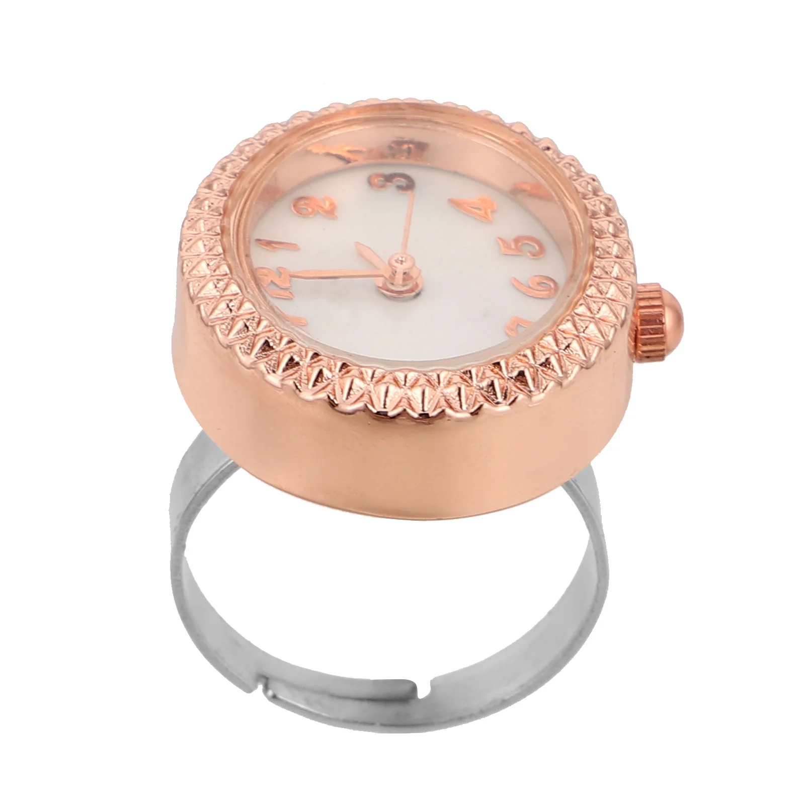 Creative Oval Ring Watch Dainty Finger Alloy Small Watches for Women Miss Waterproof Novelty Adjustable Clock Rings
Creative Oval Ring Watch Dainty Finger Alloy Small Watches for Women Miss Waterproof Novelty Adjustable Clock Rings