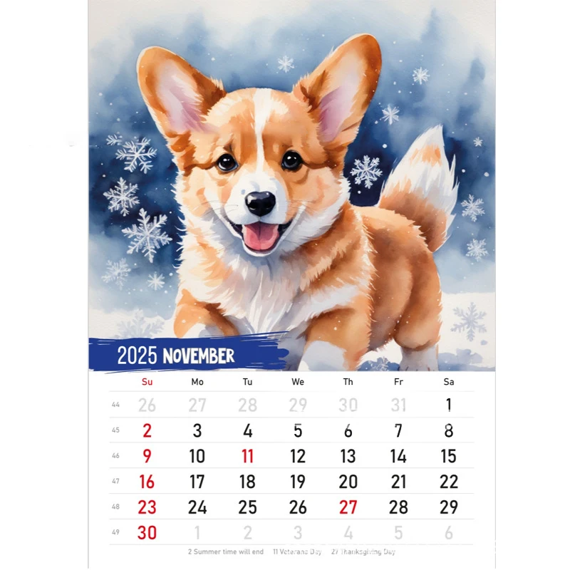 2026 Monthly Hangable Wall Calendar 12 Month Family Organizer Calendar Cartoon Dog Wall Calendar Corgi Dog Design Monthly
2026 Monthly Hangable Wall Calendar 12 Month Family Organizer Calendar Cartoon Dog Wall Calendar Corgi Dog Design Monthly