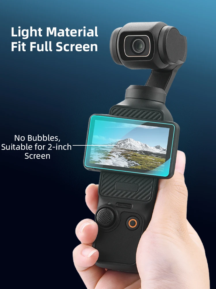 For DJI OSMO Pocket3 HD Tempered Glass 2.5D Rounded CurvedEdges Full Coverage Screen Protector Lens Protective Film Accessories
For DJI OSMO Pocket3 HD Tempered Glass 2.5D Rounded CurvedEdges Full Coverage Screen Protector Lens Protective Film Accessories