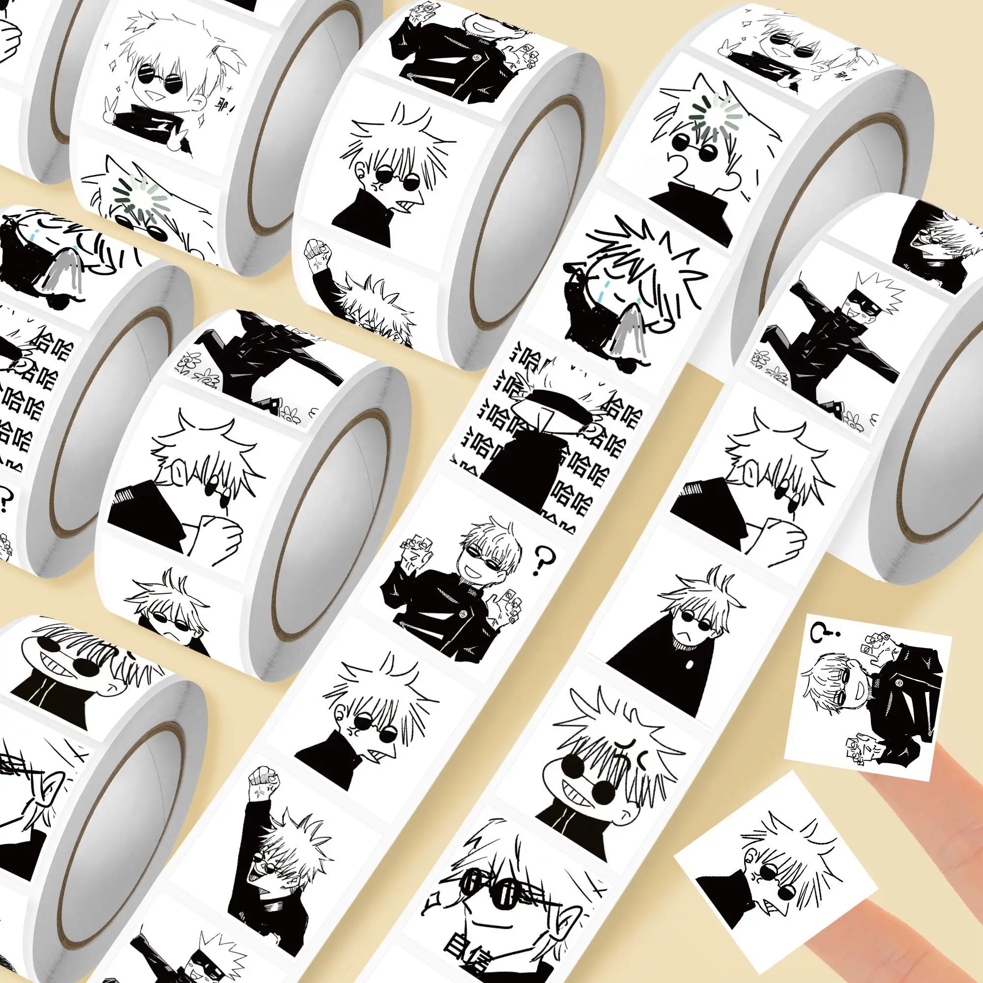Jujutsu Kaisen Chibi Gojo Satoru Emoji Stickers, Cute Popular Anime, A Must-Have for Students, DIY Planner Stickers
Jujutsu Kaisen Chibi Gojo Satoru Emoji Stickers, Cute Popular Anime, A Must-Have for Students, DIY Planner Stickers