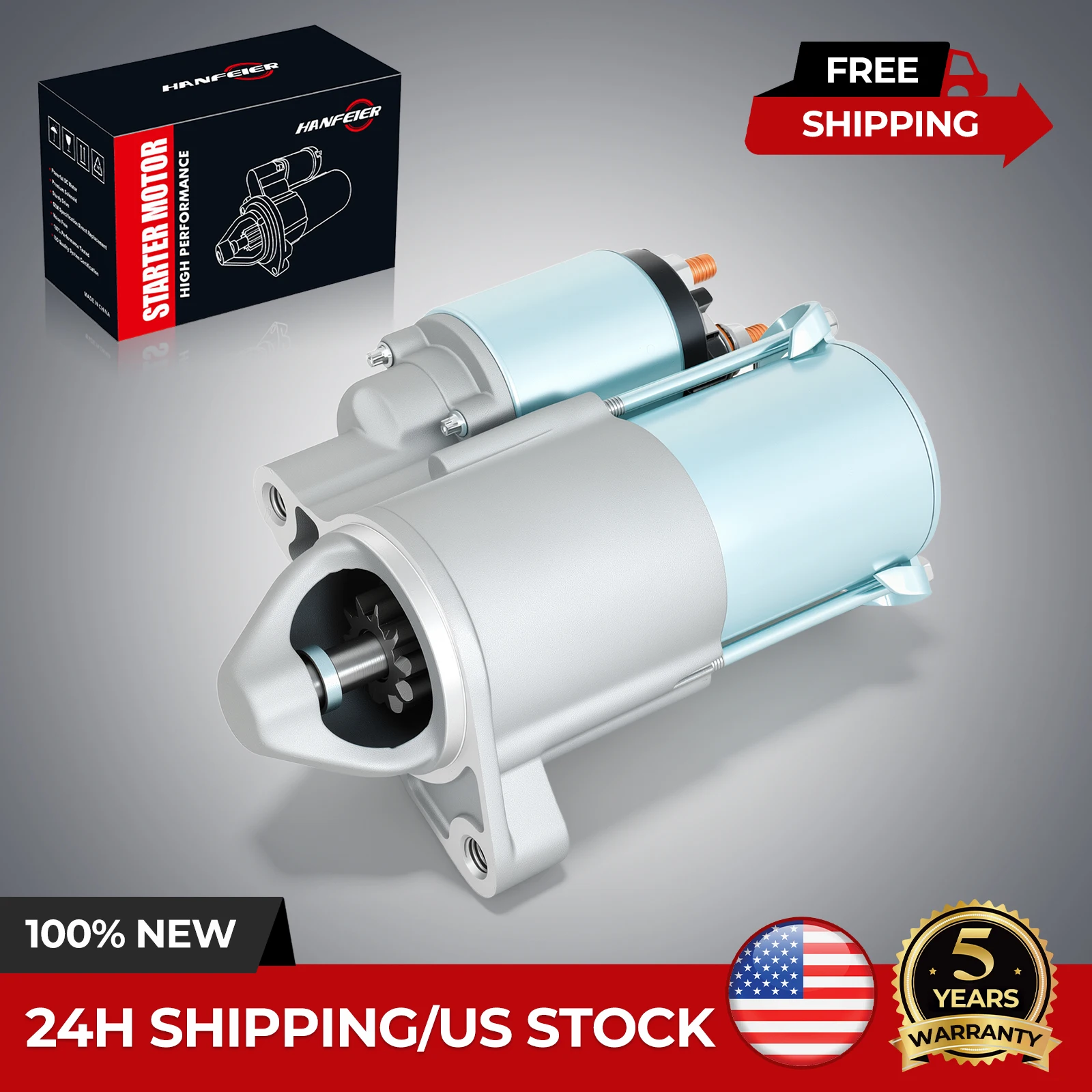 Starter Motor For Dodge Nitro 2007 2008 2009 Jeep Liberty 2008-2009 V6 3.7L 6761
Starter Motor For Dodge Nitro 2007 2008 2009 Jeep Liberty 2008-2009 V6 3.7L 6761
