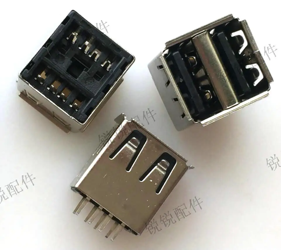 For vertical USB2.0 chassis 180 degrees A female double-layer USB socket 8P rolled edge car charger USB chassis without feet
For vertical USB2.0 chassis 180 degrees A female double-layer USB socket 8P rolled edge car charger USB chassis without feet