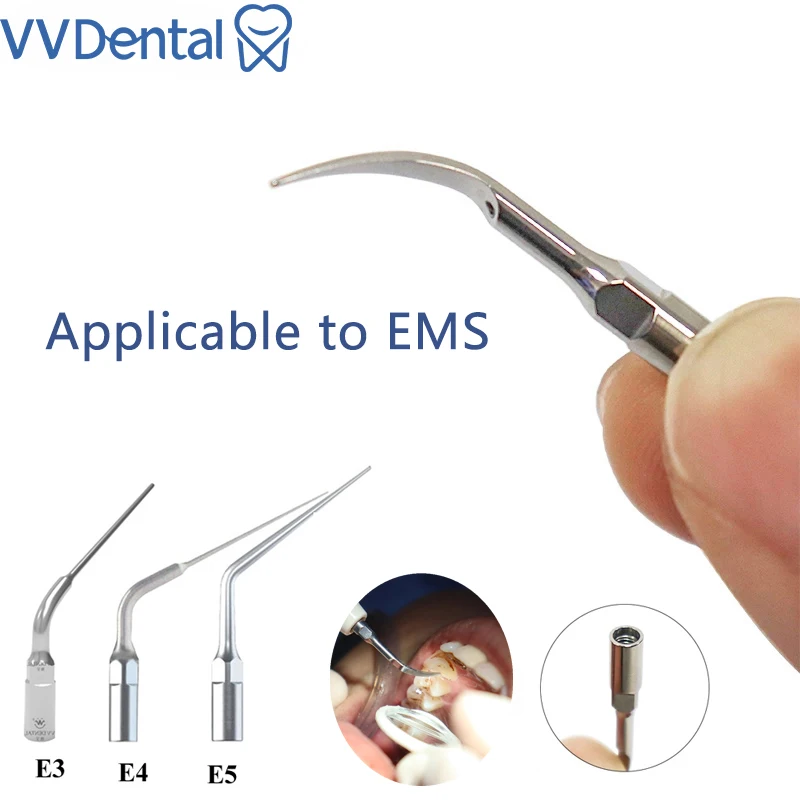 VVDental Ultrasonic Scaler Tips Endo Perio Treatment Tips for EMS WOODPECKER DMETEC Scaling Tools Dentistry Material
VVDental Ultrasonic Scaler Tips Endo Perio Treatment Tips for EMS WOODPECKER DMETEC Scaling Tools Dentistry Material