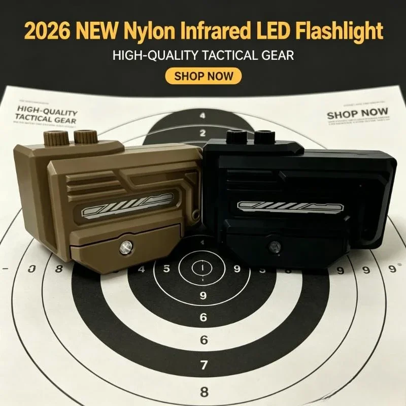 2026 New Flashlight Infrared 20mm Rail Nylon Adjustable Hanging for Hunting Sport
2026 New Flashlight Infrared 20mm Rail Nylon Adjustable Hanging for Hunting Sport