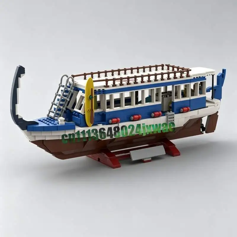NEW 1459PCS Moc Maldivian Dhoni Traditional Fishing Boat Model Custom Building Blocks Diy Creative Assembly Educational Toy Gift
NEW 1459PCS Moc Maldivian Dhoni Traditional Fishing Boat Model Custom Building Blocks Diy Creative Assembly Educational Toy Gift