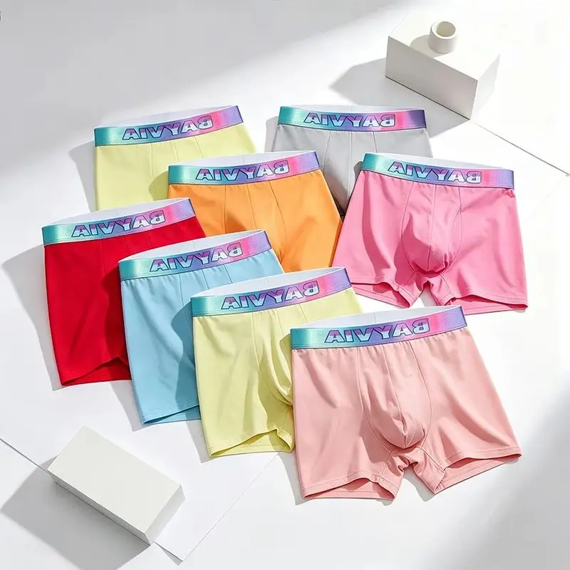 Men's Cotton Underwear 7Pcs Soft Breathable Boxer Briefs Elastic Stretch Waistband Casual Wear Bayvia Print Multicolor Boxers
Men's Cotton Underwear 7Pcs Soft Breathable Boxer Briefs Elastic Stretch Waistband Casual Wear Bayvia Print Multicolor Boxers