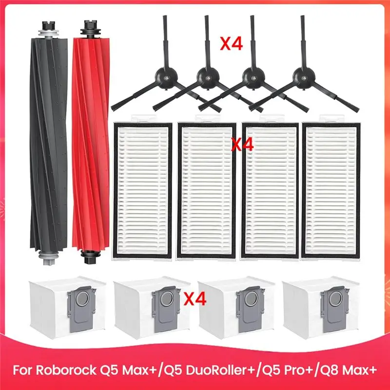 Комплект запасных частей для робота-пылесоса B66C для Roborock Q5 Max+, Q5 Duoroller+, Q5 Pro+, Q8 Max+
Комплект запасных частей для робота-пылесоса B66C для Roborock Q5 Max+, Q5 Duoroller+, Q5 Pro+, Q8 Max+