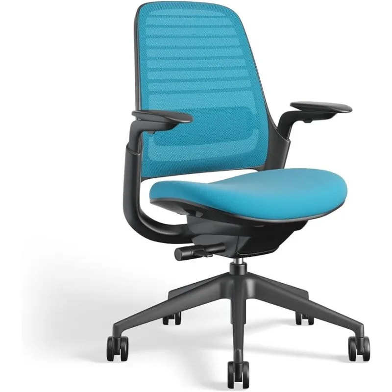 Офисное кресло Steelcase серии 1, эргономичное рабочее кресло с колесами для ковра, помогает поддерживать производительность, активируется весом
Офисное кресло Steelcase серии 1, эргономичное рабочее кресло с колесами для ковра, помогает поддерживать производительность, активируется весом
