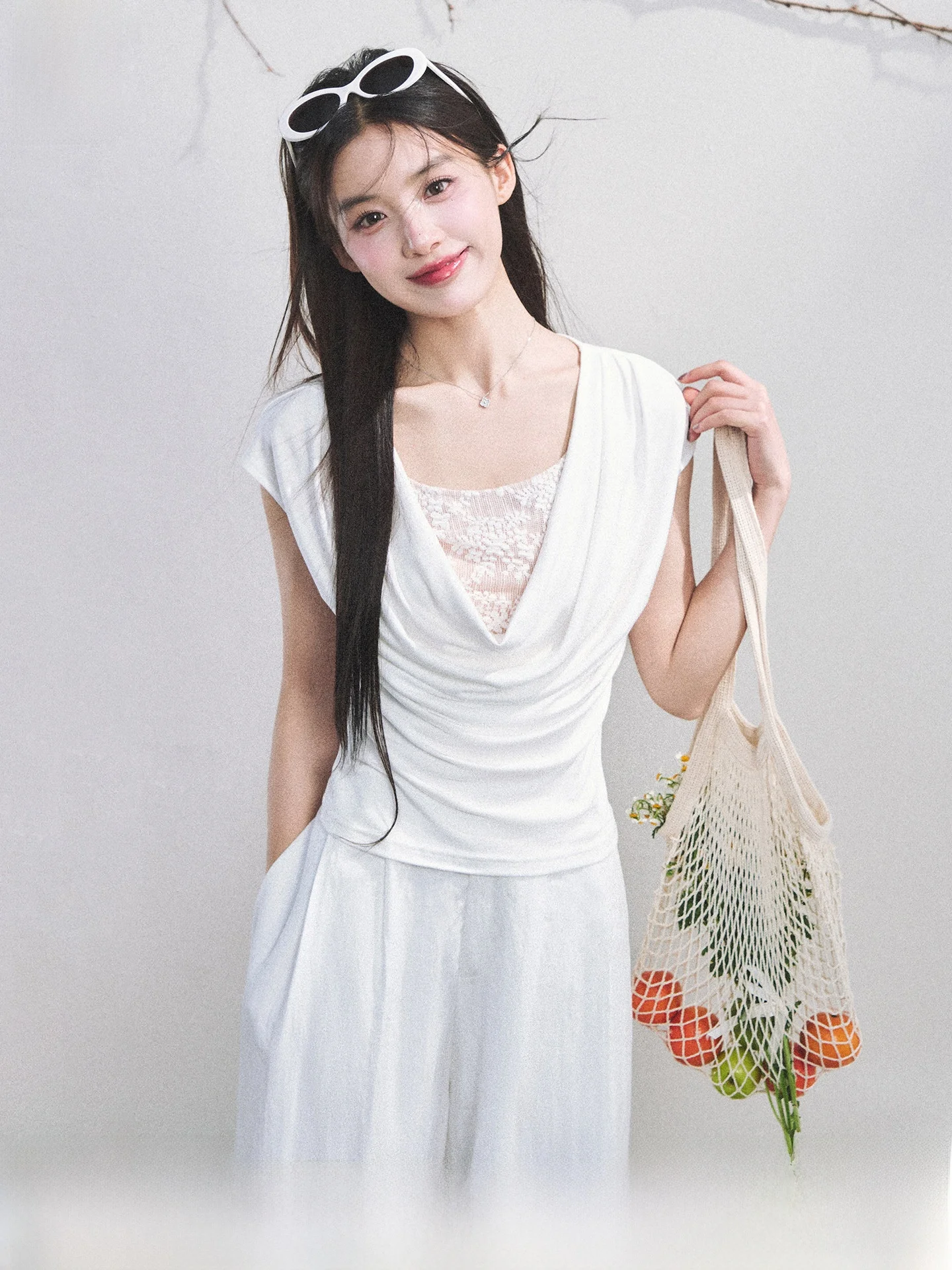 ANDYET AD Water Cr Slimming Paper Human Cool Sensation Lace Anti-Light T-irt Loose Sle Universal Fit Waist-Cinching S...
ANDYET AD Water Cr Slimming Paper Human Cool Sensation Lace Anti-Light T-irt Loose Sle Universal Fit Waist-Cinching S...