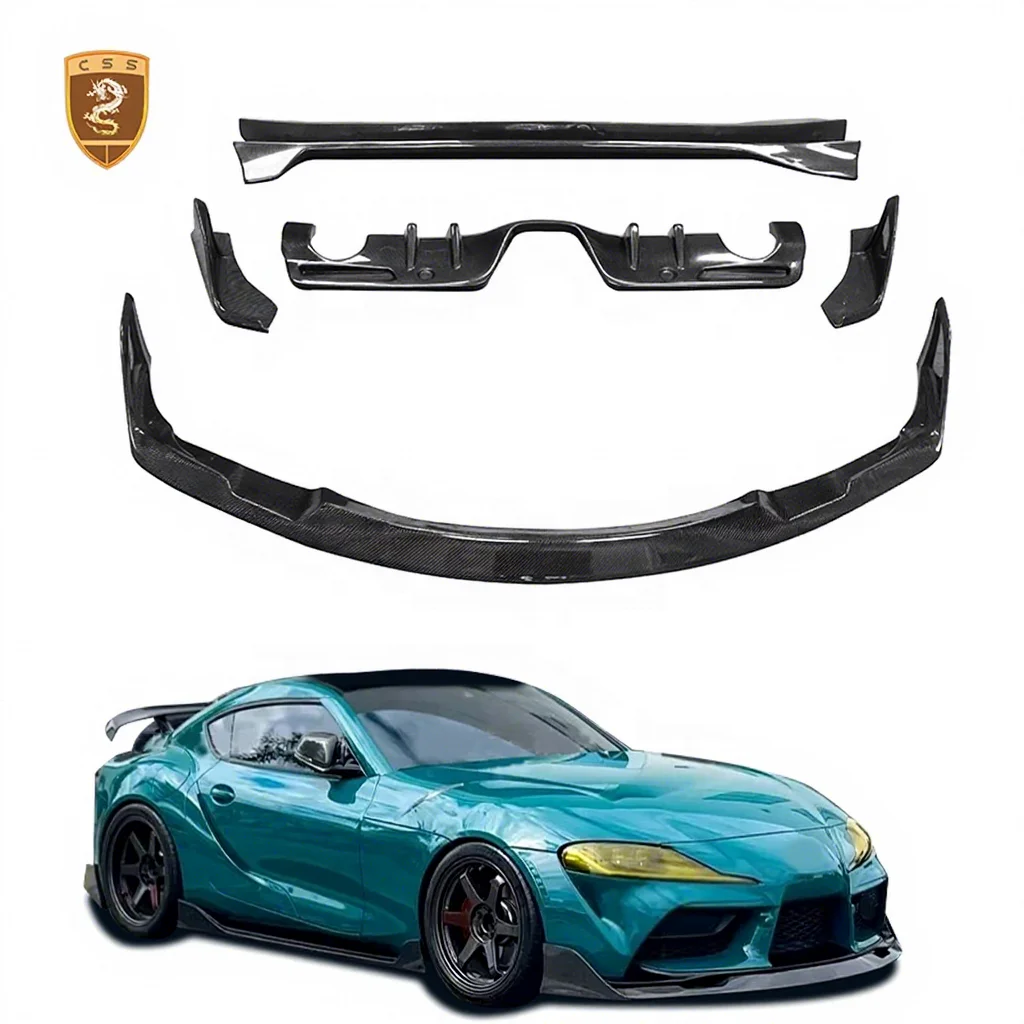 AG Style Carbon Fiber Body Kit for A90 2019-2021 Model Front Lip Rear Diffuser Roof Spoiler Ducktail Wing Bodykit
AG Style Carbon Fiber Body Kit for A90 2019-2021 Model Front Lip Rear Diffuser Roof Spoiler Ducktail Wing Bodykit
