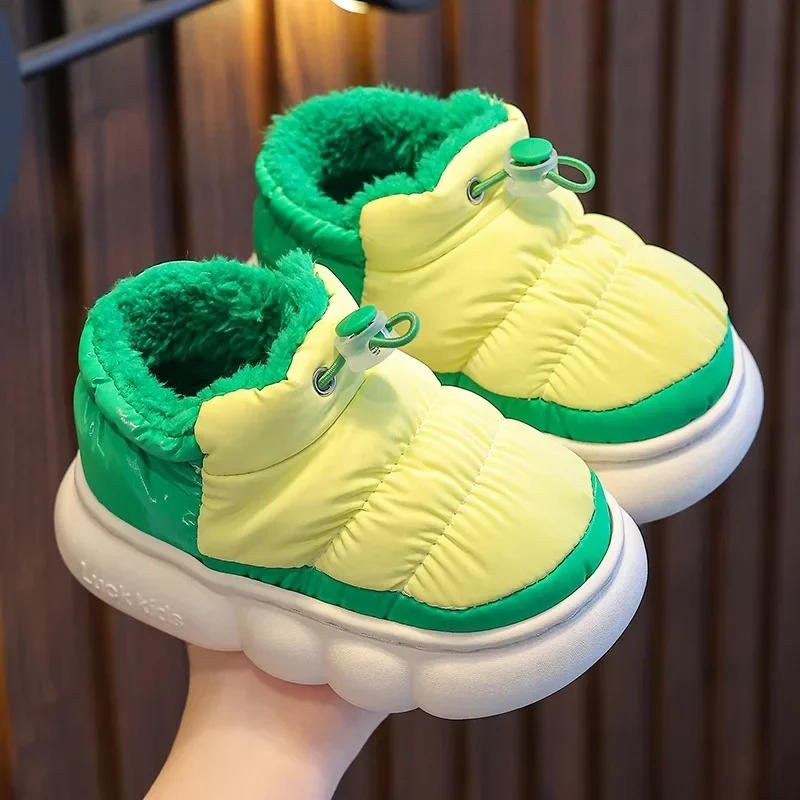 Детские зимние хлопковые тапочки на каблуке с завязками, непромокаемая теплая флисовая детская хлопковая обувь с цветными блоками для девочек
Детские зимние хлопковые тапочки на каблуке с завязками, непромокаемая теплая флисовая детская хлопковая обувь с цветными блоками для девочек