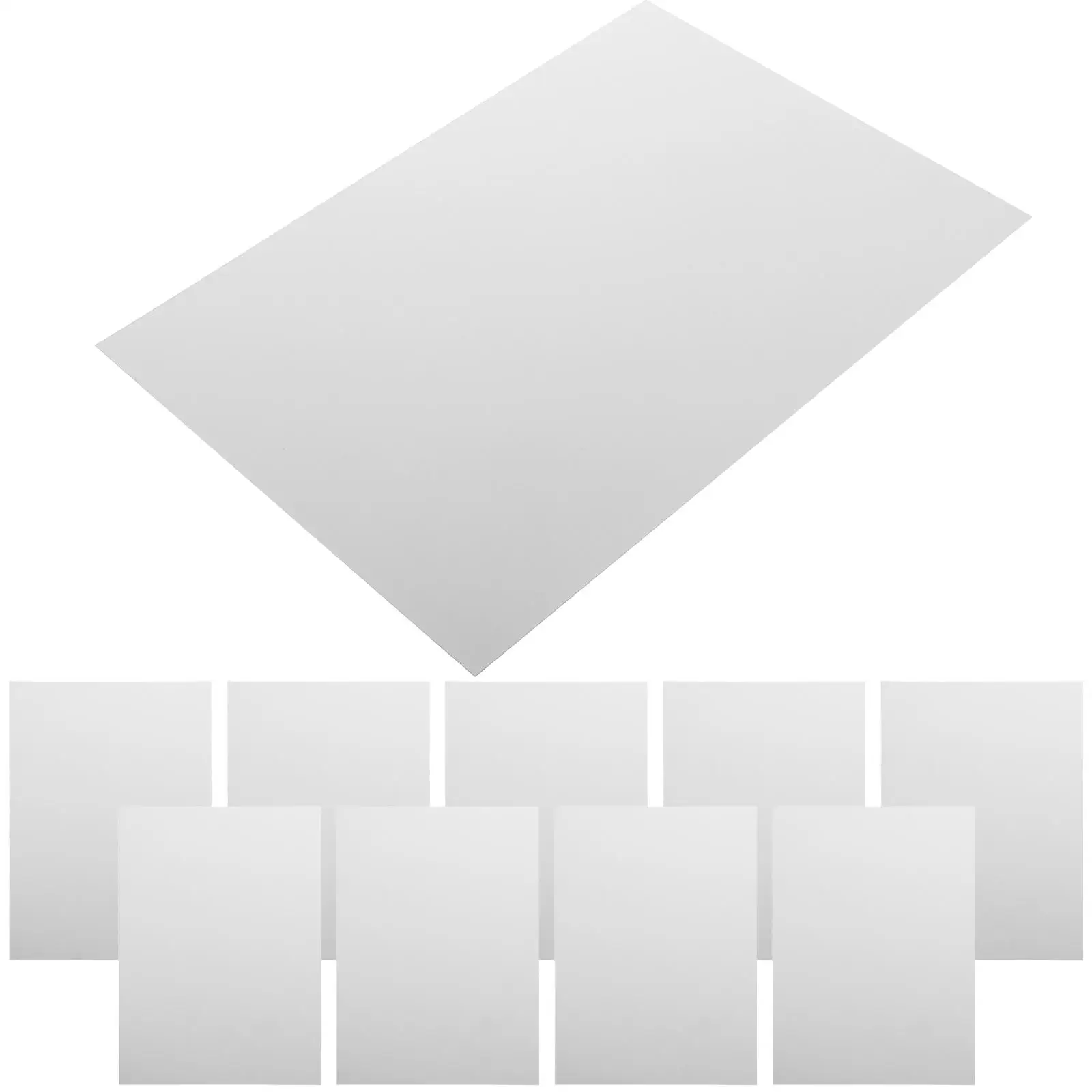 10 Pcs Pp Plastic Sheet Reinforced Sheeting Black Frosted School Project Display
10 Pcs Pp Plastic Sheet Reinforced Sheeting Black Frosted School Project Display