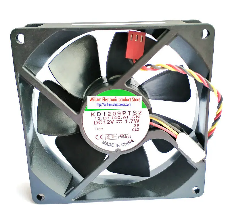 Новый оригинальный KD1209PTS2 DC12V 1,6 Вт 90*90*25 мм компьютерный охлаждающий вентилятор
Новый оригинальный KD1209PTS2 DC12V 1,6 Вт 90*90*25 мм компьютерный охлаждающий вентилятор