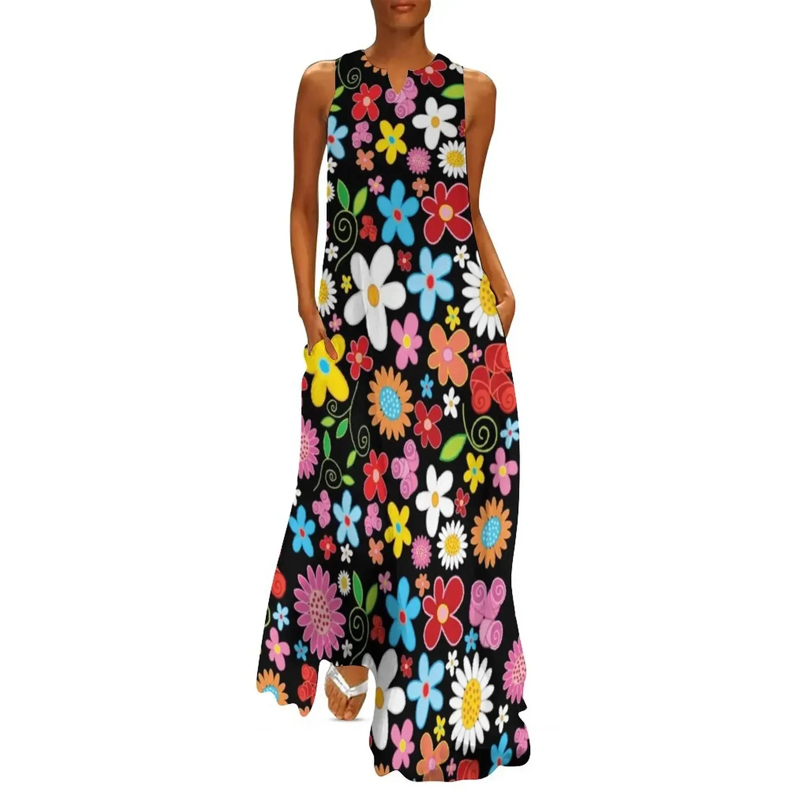 Whimsical Spring Flower Power Garden Square fatfatin Long Dress summer dress woman 2025 trendy elegant dress
Whimsical Spring Flower Power Garden Square fatfatin Long Dress summer dress woman 2025 trendy elegant dress