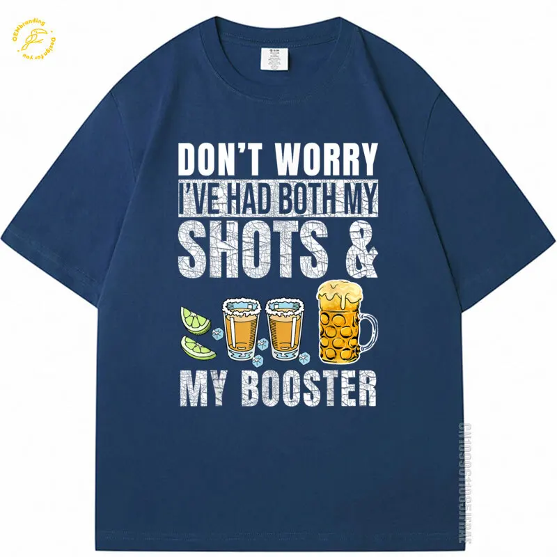 Don'T Worry I'Ve Had Both My Shots And Booster Funny Drinks Men Cotton T-Shirt 고퀄 반팔티 Футболка У2К Oversized T Shirt
Don'T Worry I'Ve Had Both My Shots And Booster Funny Drinks Men Cotton T-Shirt 고퀄 반팔티 Футболка У2К Oversized T Shirt