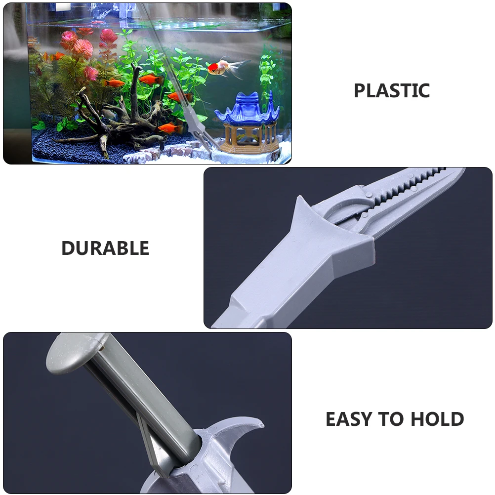 2 Pcs Fish Tank Accessories Aquatic Tweezers Cleaner Aquarium Landscaping Tools Plants Clip Feed Planting Cleaning Silver Water
2 Pcs Fish Tank Accessories Aquatic Tweezers Cleaner Aquarium Landscaping Tools Plants Clip Feed Planting Cleaning Silver Water