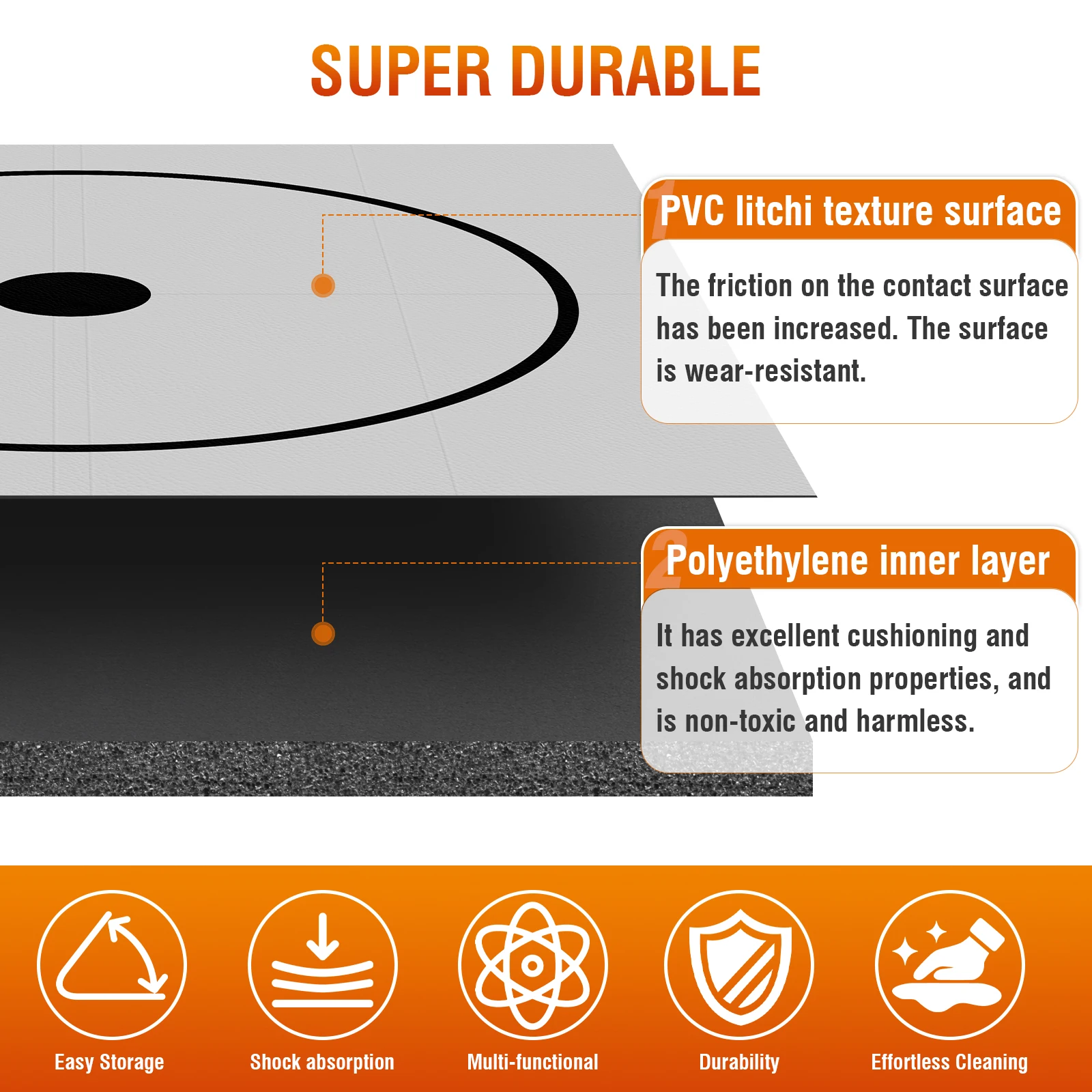 Rollout Wrestling Mat Waterproof Gymnastics Training Mat for BJJ MMA Martial Art Boxing Grappling & Judo
Rollout Wrestling Mat Waterproof Gymnastics Training Mat for BJJ MMA Martial Art Boxing Grappling & Judo