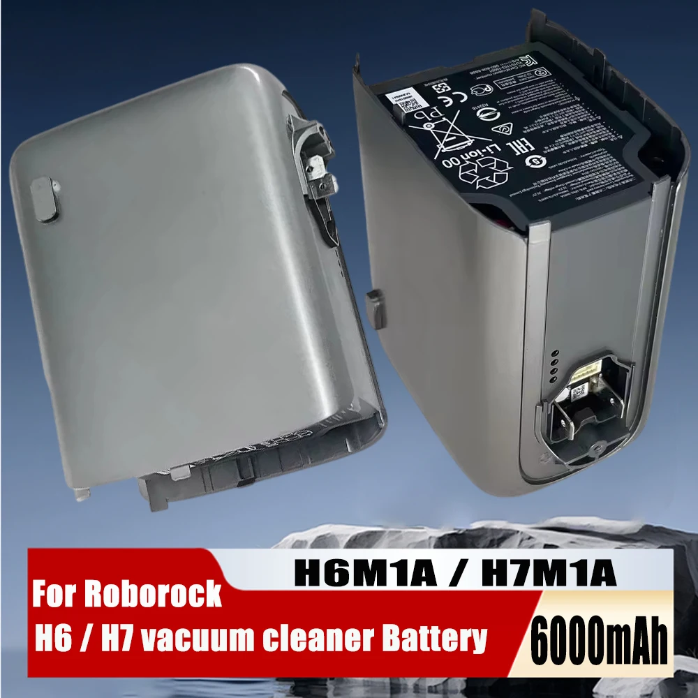 2026 6000mAh 22.2V NEW For Roborock H6 /H7 vacuum cleaner Mace plus-lithium battery pack spare parts H6 vacuum cleaner battery
2026 6000mAh 22.2V NEW For Roborock H6 /H7 vacuum cleaner Mace plus-lithium battery pack spare parts H6 vacuum cleaner battery