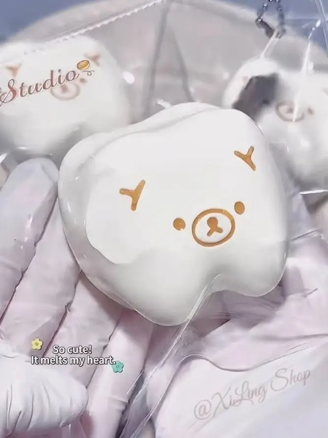 1Pc Taba Squishy toy with Creamy Clay Texture - Little Milk Tooth Bear shaped to relieve stress - Food grade silicone
1Pc Taba Squishy toy with Creamy Clay Texture - Little Milk Tooth Bear shaped to relieve stress - Food grade silicone