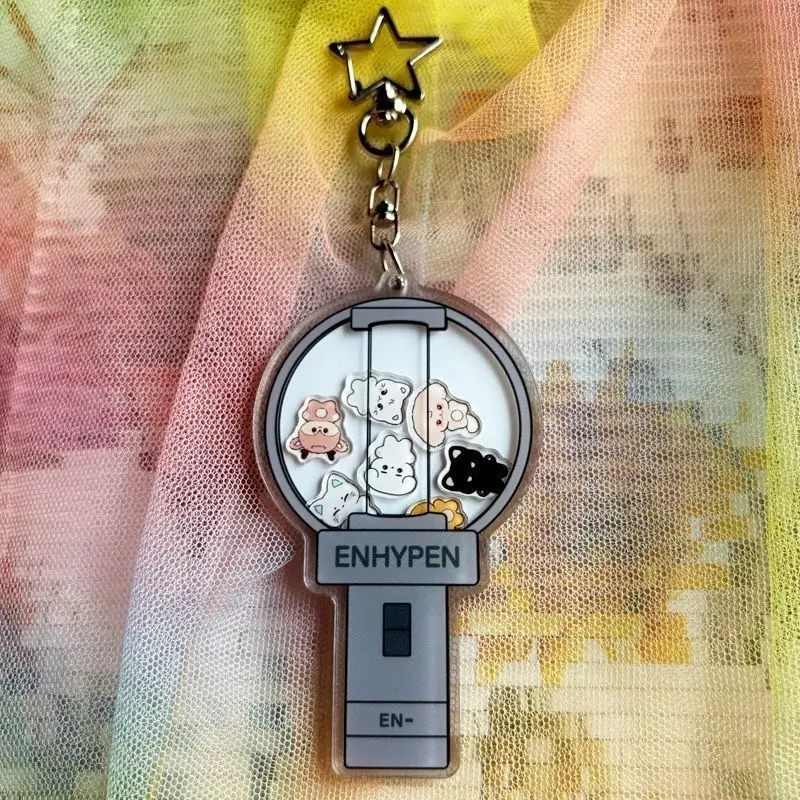 Anime Peripheral ENHYPEN Keychain Kpop Acrylic Shaker Charm Lightstick Keyring JUNGWON JAY JAKE SUNGHOON Collect Gifts
Anime Peripheral ENHYPEN Keychain Kpop Acrylic Shaker Charm Lightstick Keyring JUNGWON JAY JAKE SUNGHOON Collect Gifts