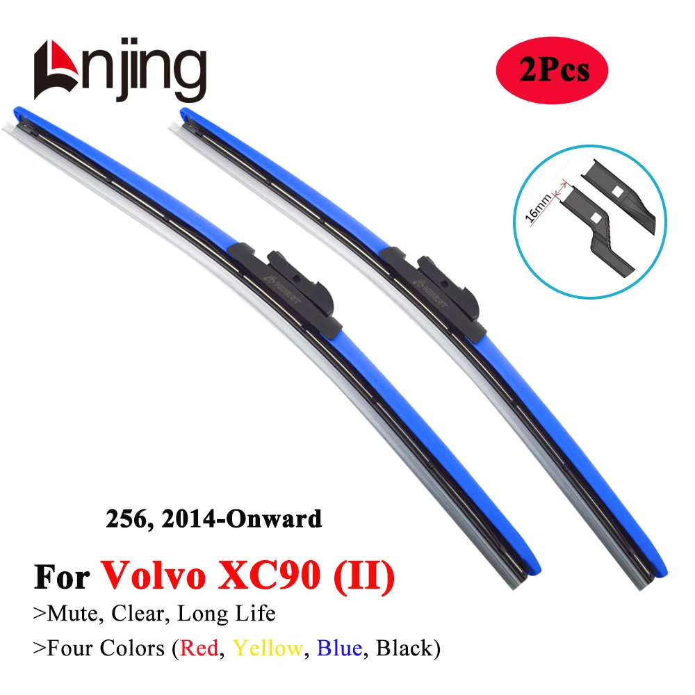 LNJING Colorful Wiper Blades For Volvo XC90 256 SUV 2014 2015 2016 2017 2018 2019 2020 2021 2022 2023 2024 Car Windshield Brush
LNJING Colorful Wiper Blades For Volvo XC90 256 SUV 2014 2015 2016 2017 2018 2019 2020 2021 2022 2023 2024 Car Windshield Brush