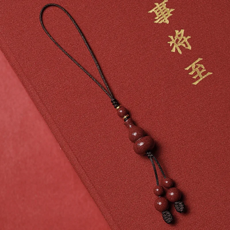 Mencheese Natural Raw Ore Cinnabar Jewelry Zijin Sand Gourd Mobile Phone Chain Pendant Creative Small Pendant for Men and Women
Mencheese Natural Raw Ore Cinnabar Jewelry Zijin Sand Gourd Mobile Phone Chain Pendant Creative Small Pendant for Men and Women
