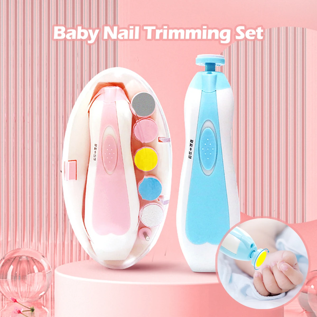 Детская электрическая точилка для ногтей, шлифовальная головка, многофункциональная детская точилка для ногтей, анти-защемление, подарок для мяса для новорожденных
Детская электрическая точилка для ногтей, шлифовальная головка, многофункциональная детская точилка для ногтей, анти-защемление, подарок для мяса для новорожденных