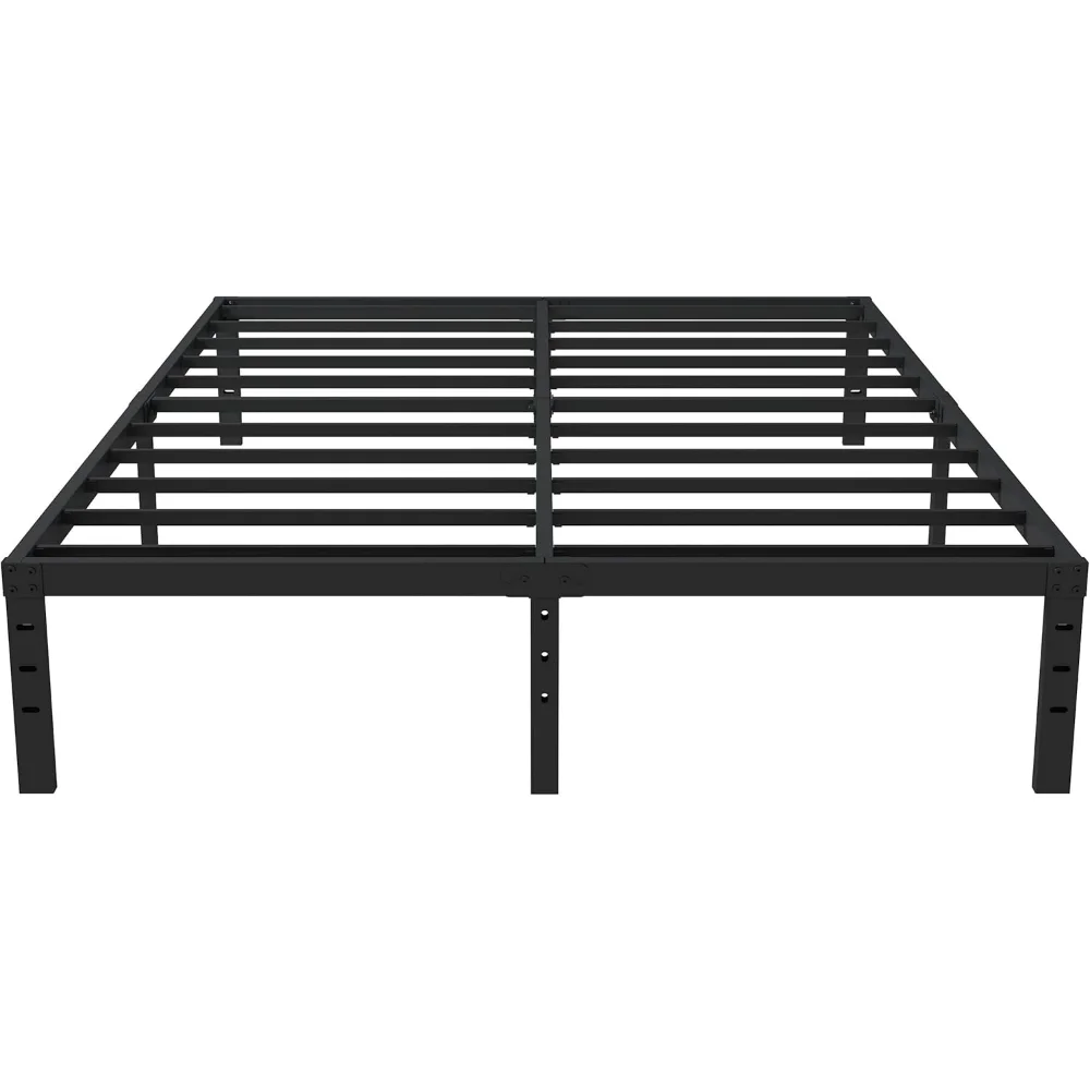 Queen Bed Frame No Box Spring Required, Metal,with 14 Inch Storage,Heavy Duty Steel Slats Support, Easy Assembly
Queen Bed Frame No Box Spring Required, Metal,with 14 Inch Storage,Heavy Duty Steel Slats Support, Easy Assembly