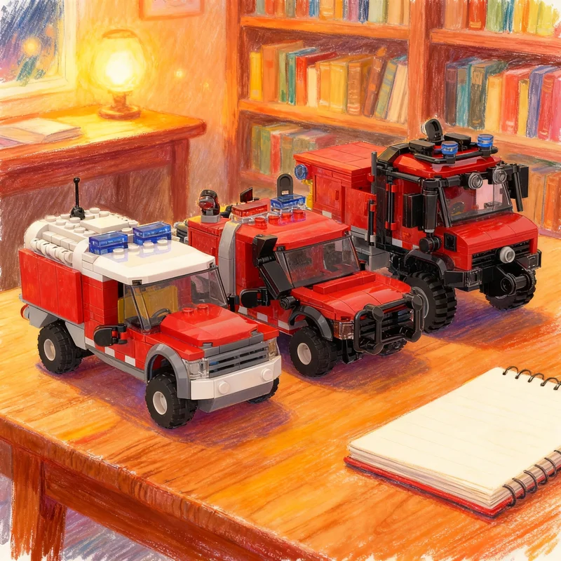 804pcs MOC Arduous Strike Team Bundle Build Your City Fire Model Building Blocks Toys Construction Christmas Gift Brick
804pcs MOC Arduous Strike Team Bundle Build Your City Fire Model Building Blocks Toys Construction Christmas Gift Brick