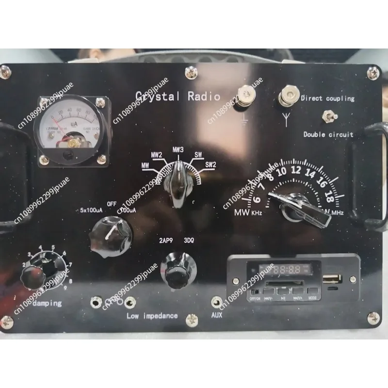 Retro Practical Crystal Medium Wave & Shortwave Ore Vintage Mining Receiver for Radio Enthusiast Collection
Retro Practical Crystal Medium Wave & Shortwave Ore Vintage Mining Receiver for Radio Enthusiast Collection