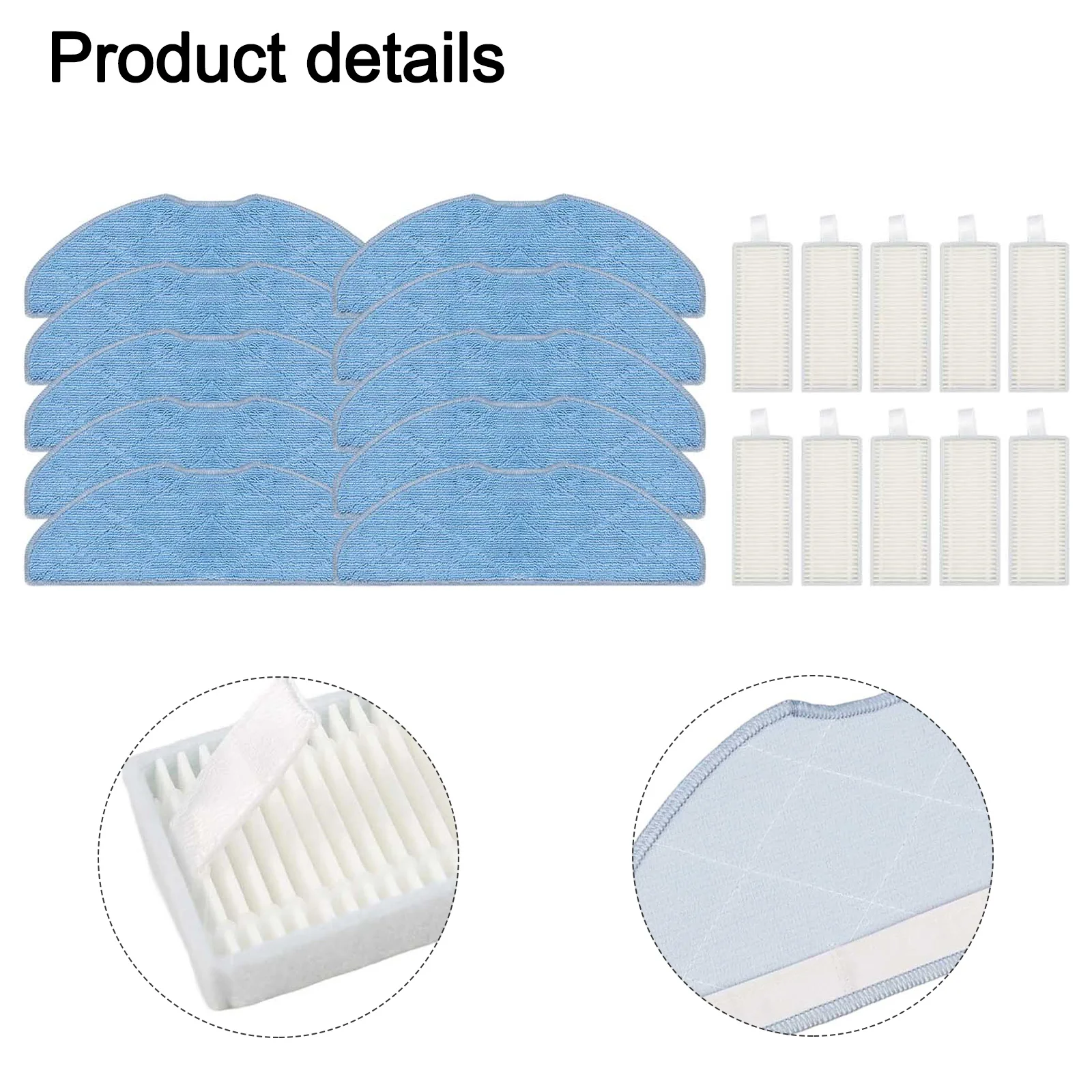 As Pictures Show Replacement Mop Cloths Clean And Hygienic Floors Solution Convenient Cleaning Solution For EZVIZ RE4
As Pictures Show Replacement Mop Cloths Clean And Hygienic Floors Solution Convenient Cleaning Solution For EZVIZ RE4