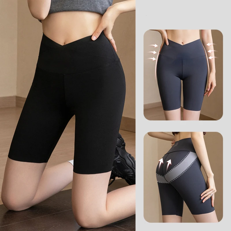 Women Shorts Fitness Leggings Casual Cross Waist Fashion Yoga Shorts Summer Cycling Pants Slim Bottoms Sports Shorts Streetwear
Women Shorts Fitness Leggings Casual Cross Waist Fashion Yoga Shorts Summer Cycling Pants Slim Bottoms Sports Shorts Streetwear