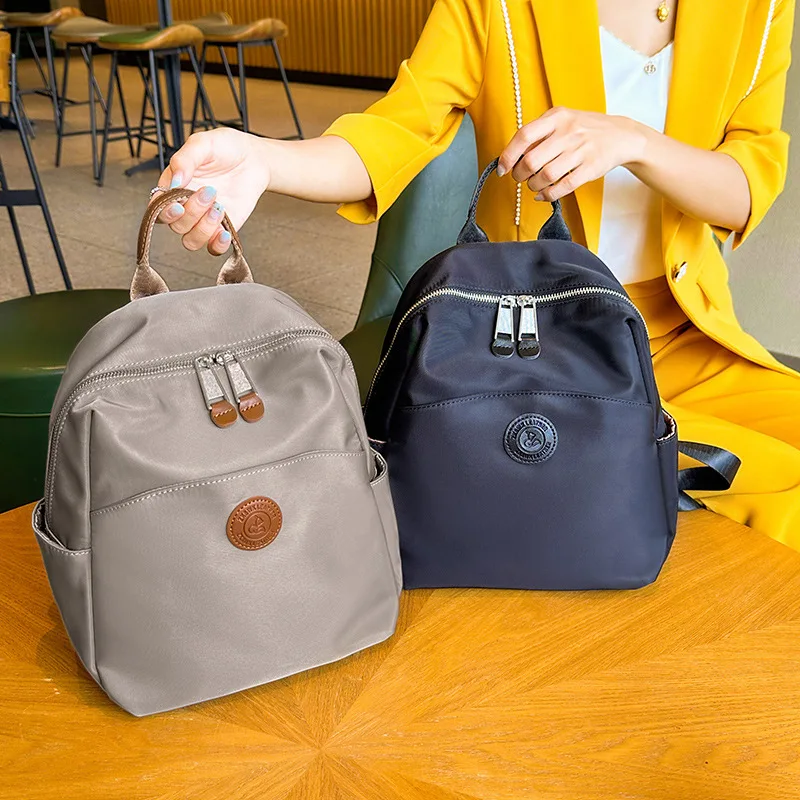 Backpack women's 2025 new waterproof Oxford cloth backpack light travel summer schoolbag women's bag
Backpack women's 2025 new waterproof Oxford cloth backpack light travel summer schoolbag women's bag