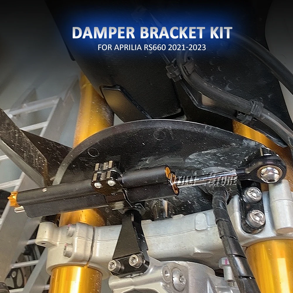 Motorcycle Aluminum Steering Damper Stabilizer Mounting Bracket Kit For Aprilia RS 660 RS660 rs660 2021 2022 2023
Motorcycle Aluminum Steering Damper Stabilizer Mounting Bracket Kit For Aprilia RS 660 RS660 rs660 2021 2022 2023